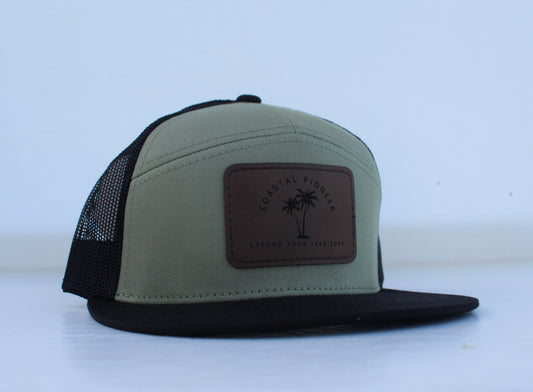 Coastal Pioneer SnapBack- Green