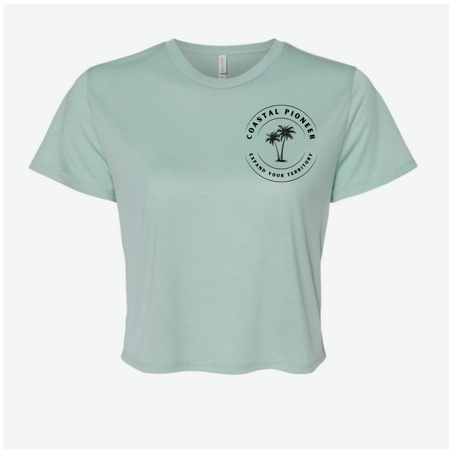 Palm Tree Crop Top