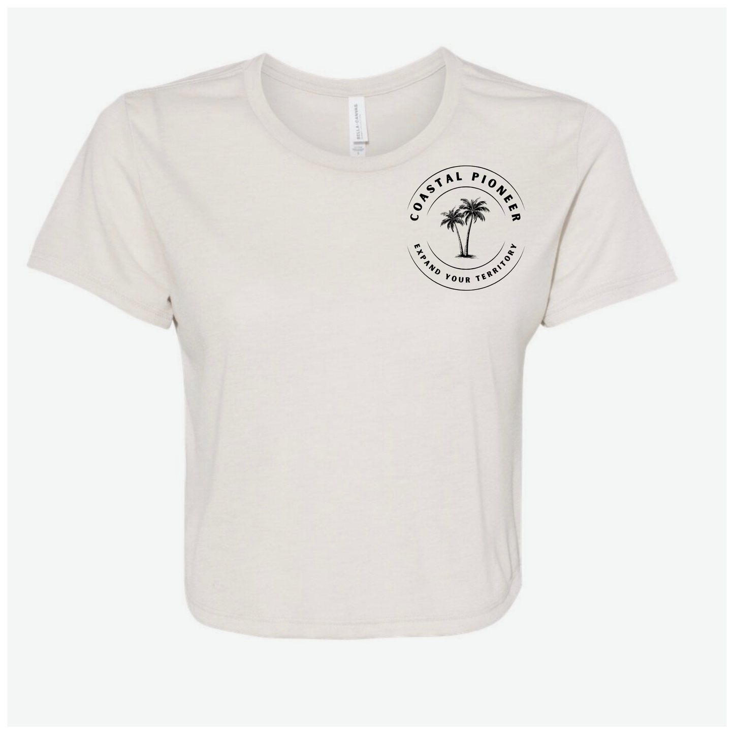 Palm Tree Crop Top