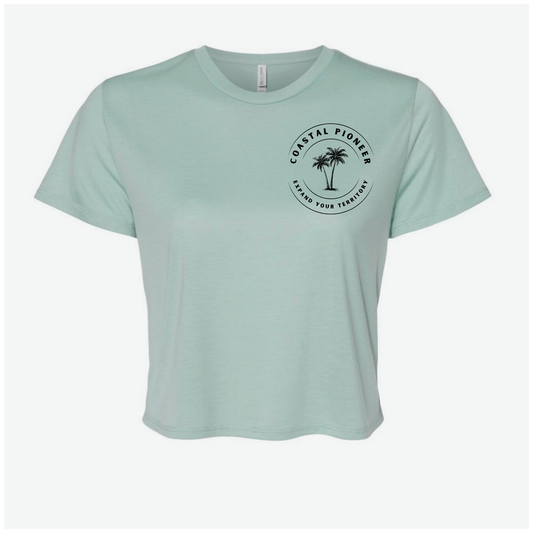 Palm Tree Crop Top